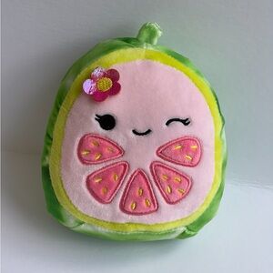 Squishmallows Pink and Yellow Citrus Plush